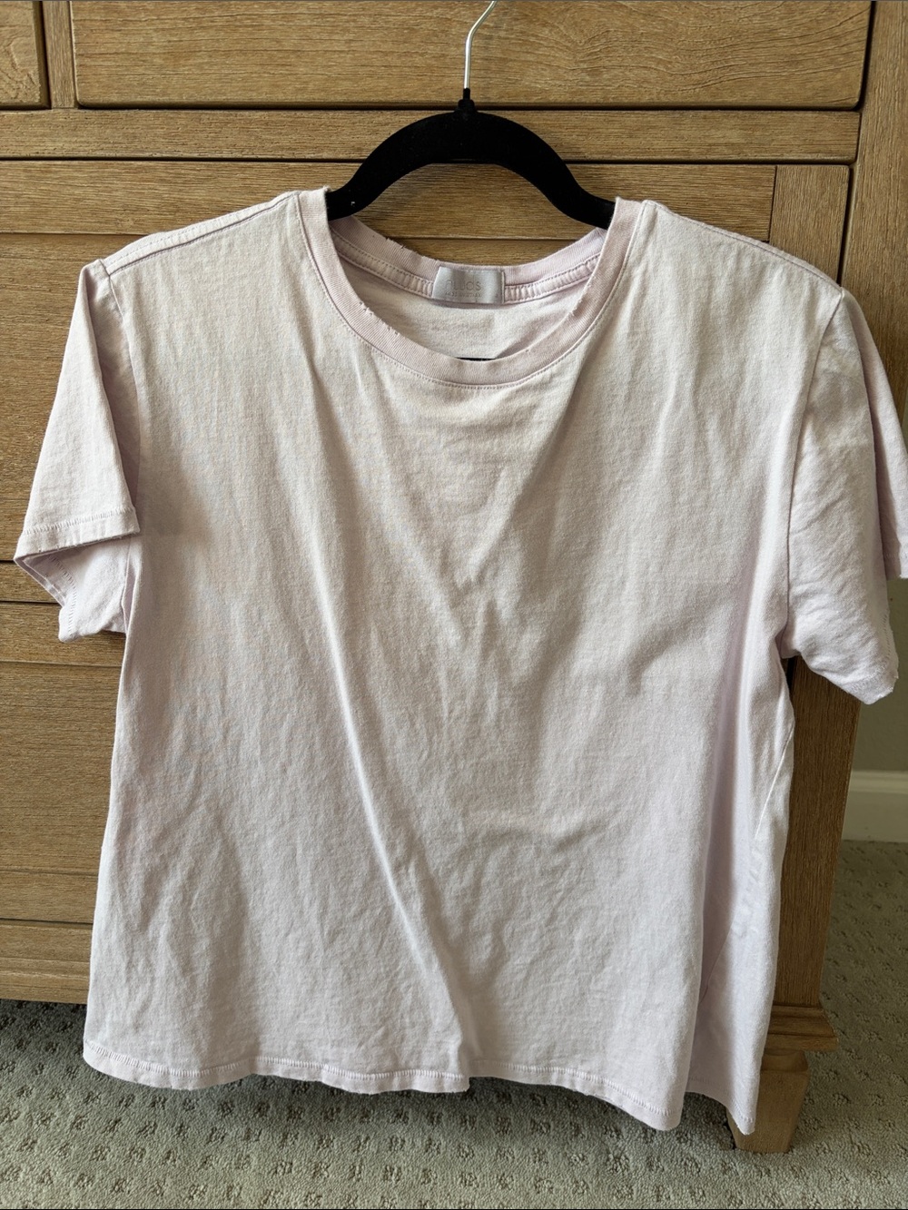 NUUDS Everyday Tee – Lilac – Size Small